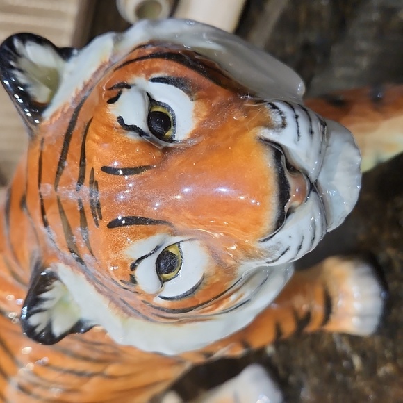 Goebel W. Germany Art Goebel W Germany Bengal Tiger Porcelain